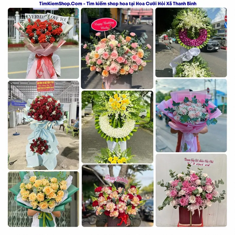 Tiệm Hoa Nhà Gạo - Shop Hoa Xã Thanh Bình