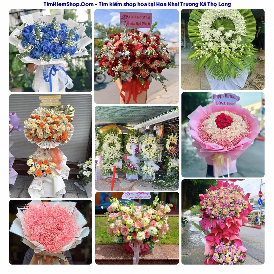 Tiệm Hoa Nhà Gạo - Shop Hoa Xã Thọ Long