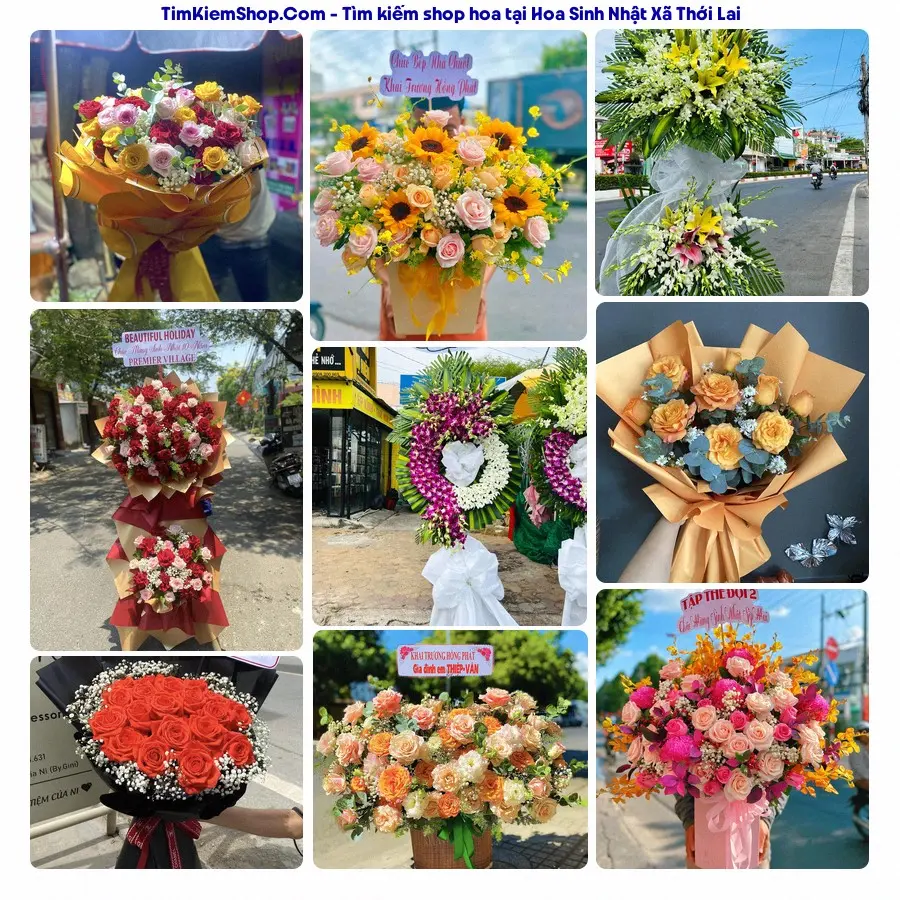 Tiệm Hoa Nhà Gạo - Shop Hoa Xã Thới Lai