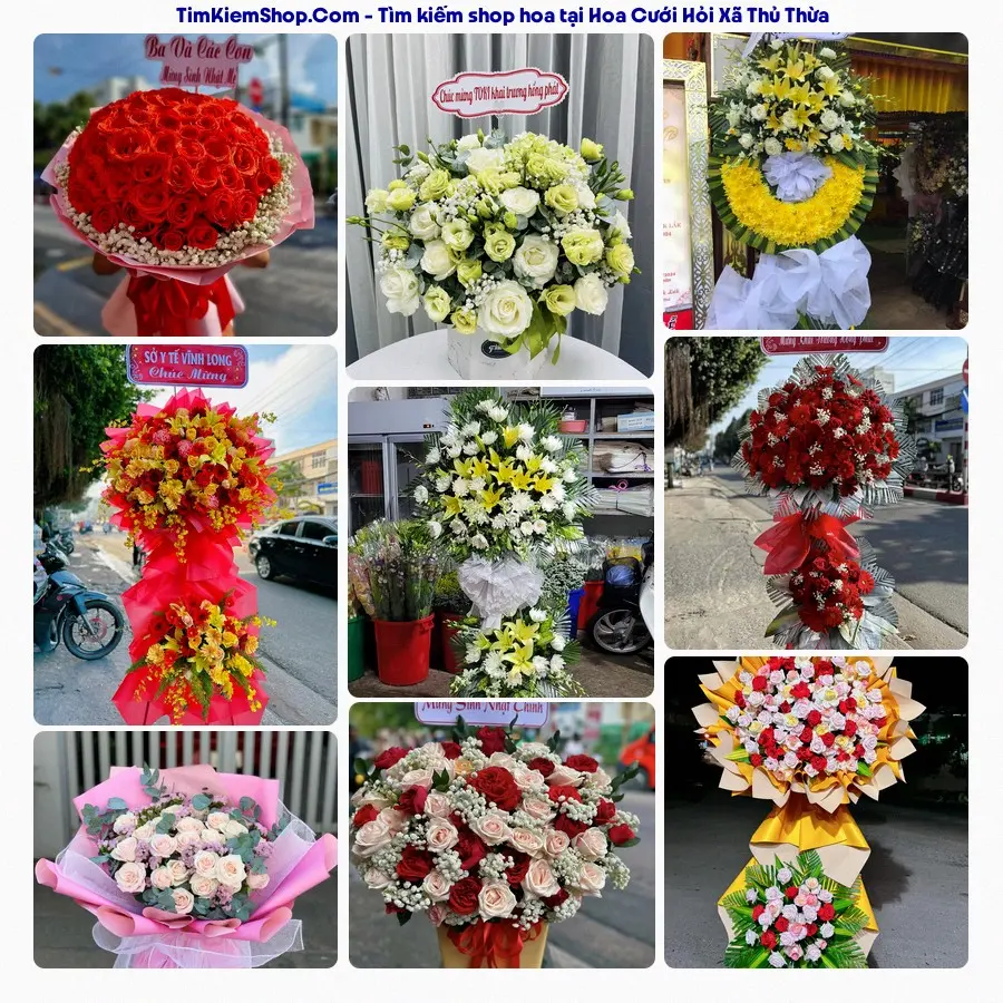 Tiệm Hoa Nhà Gạo - Shop Hoa Xã Thủ Thừa