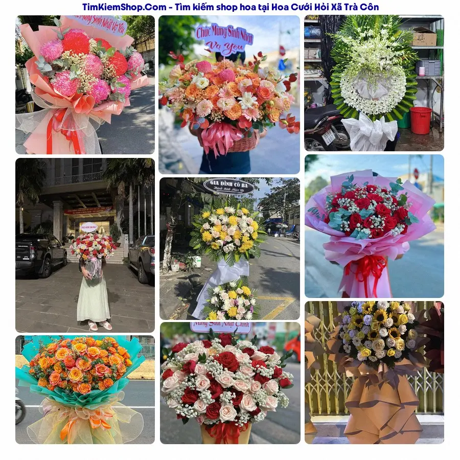 Tiệm Hoa Nhà Gạo - Shop Hoa Xã Trà Côn