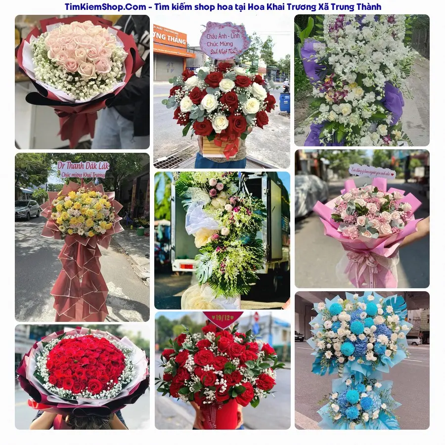 Tiệm Hoa Nhà Gạo - Shop Hoa Xã Trung Thành