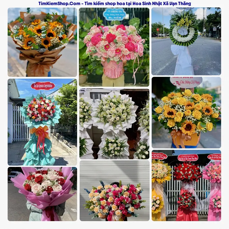 Tiệm Hoa Nhà Gạo - Shop Hoa Xã Vạn Thắng