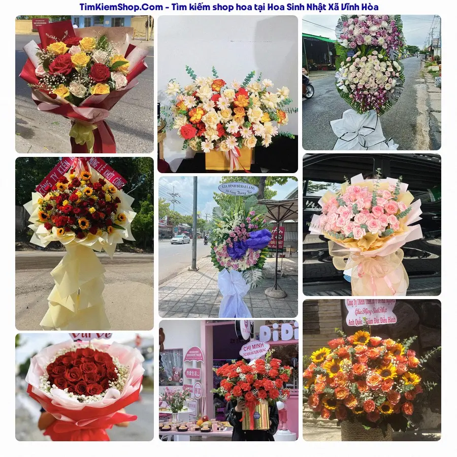 Tiệm Hoa Nhà Gạo - Shop Hoa Xã Vĩnh Hòa