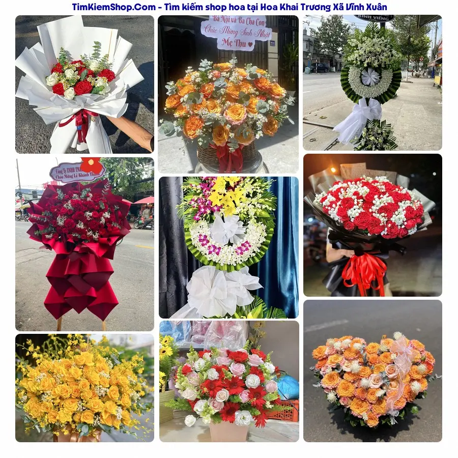Tiệm Hoa Nhà Gạo - Shop Hoa Xã Vĩnh Xuân