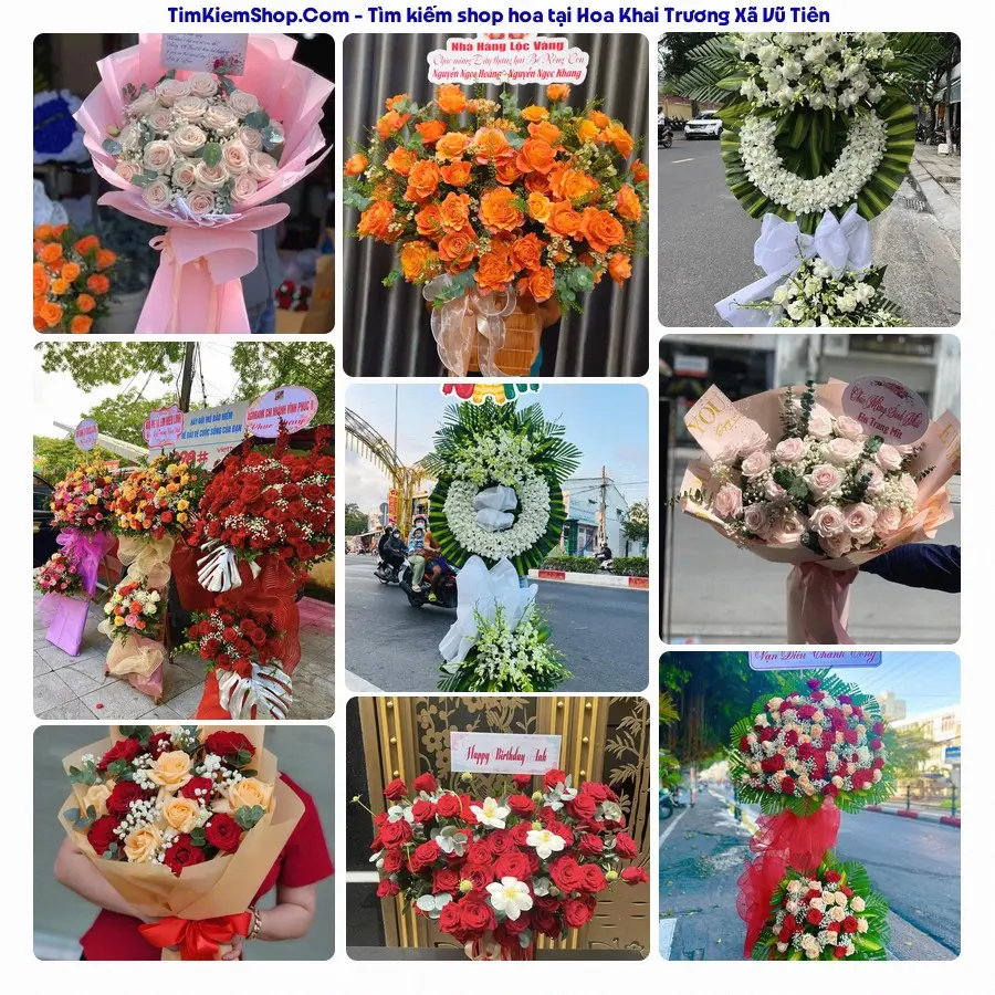 Tiệm Hoa Nhà Gạo - Shop Hoa Xã Vũ Tiên