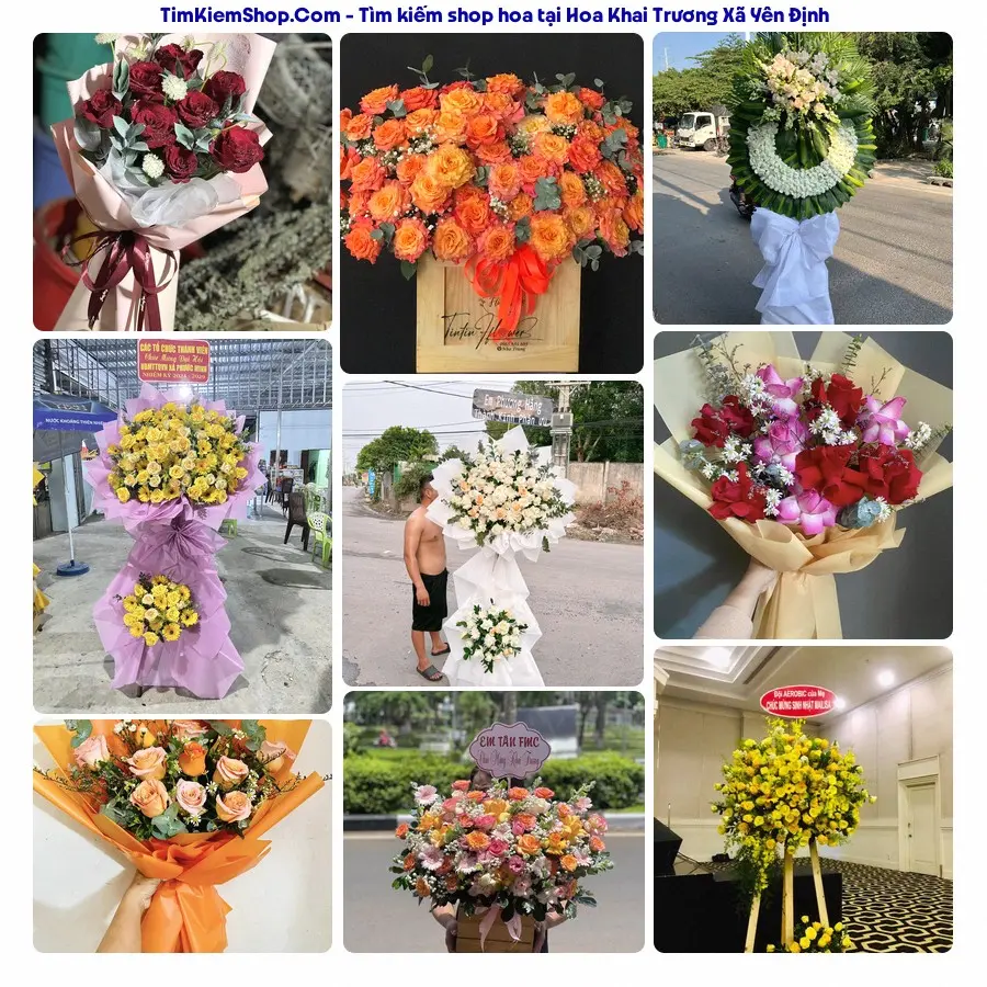 Tiệm Hoa Nhà Gạo - Shop Hoa Xã Yên Định