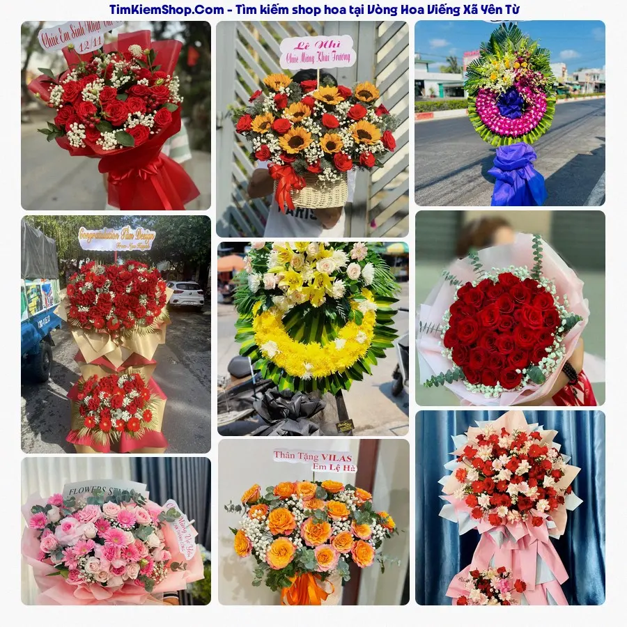 Tiệm Hoa Nhà Gạo - Shop Hoa Xã Yên Từ
