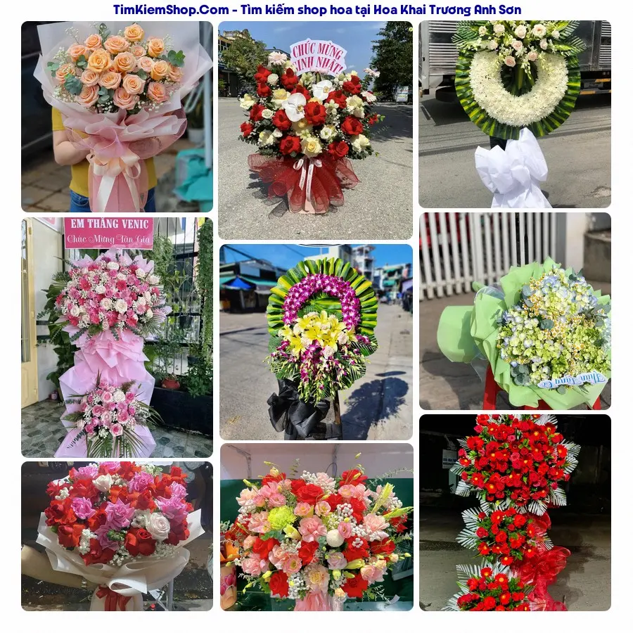 Tiệm Hoa Nhà Gạo - Tiệm Hoa Anh Sơn