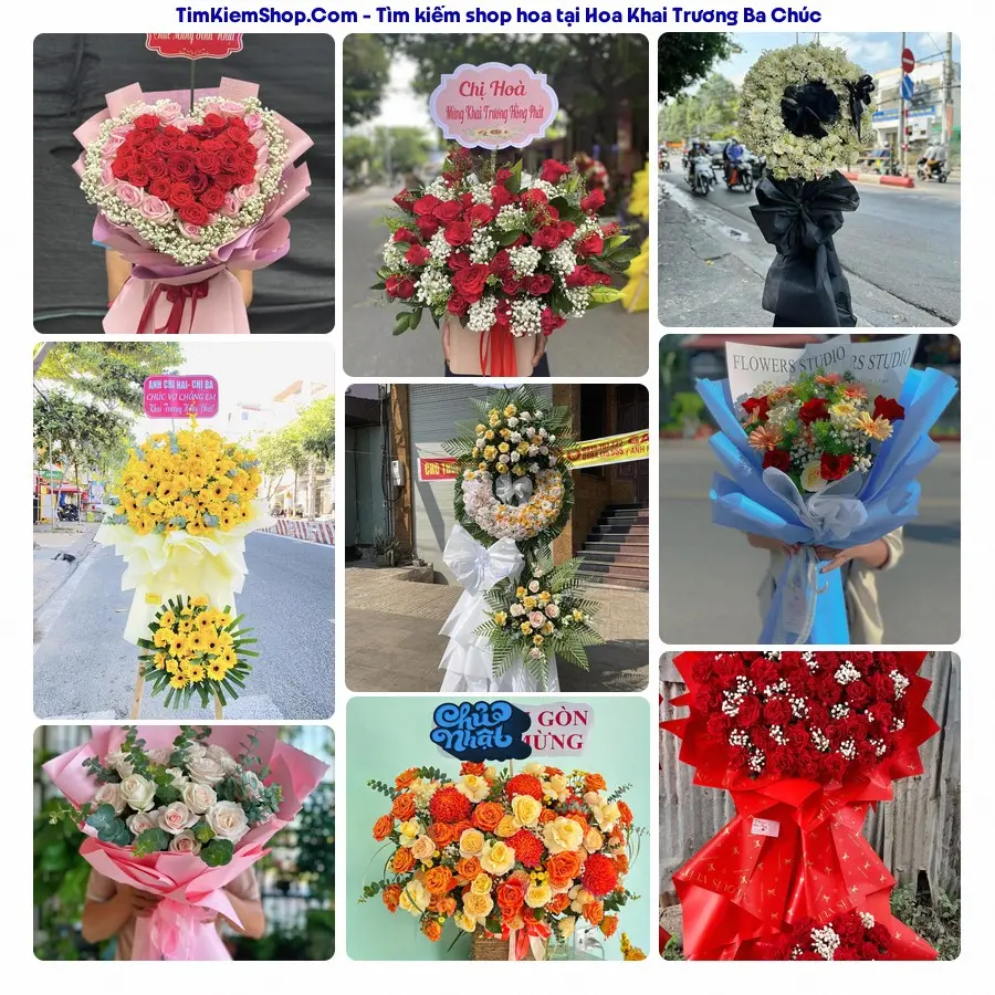 Tiệm Hoa Nhà Gạo - Tiệm Hoa Ba Chúc