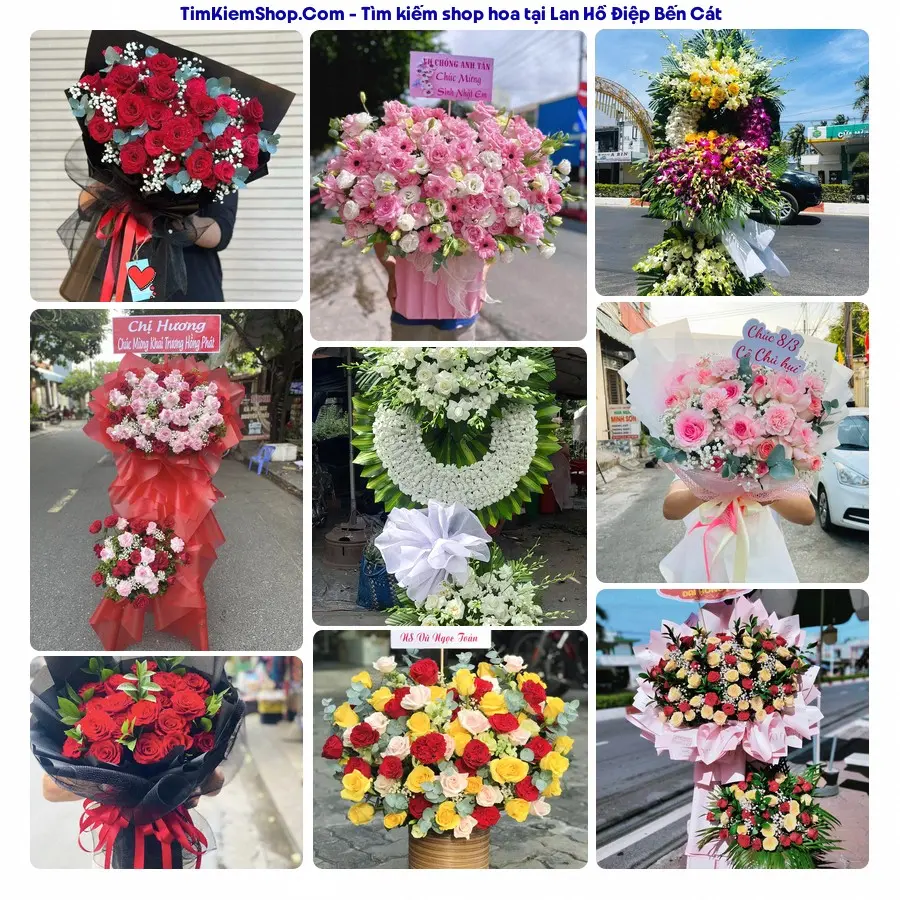 Tiệm Hoa Nhà Gạo - Tiệm Hoa Bến Cát