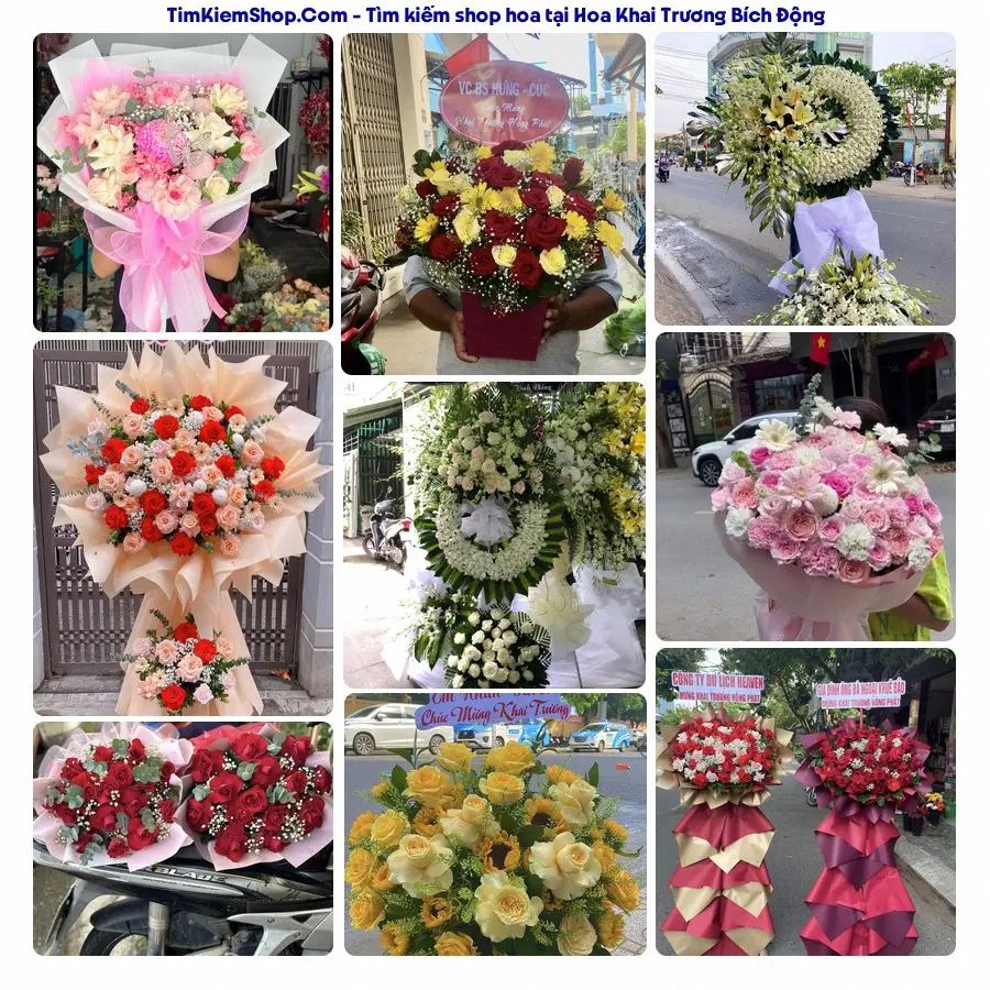 Tiệm Hoa Nhà Gạo - Tiệm Hoa Bích Động