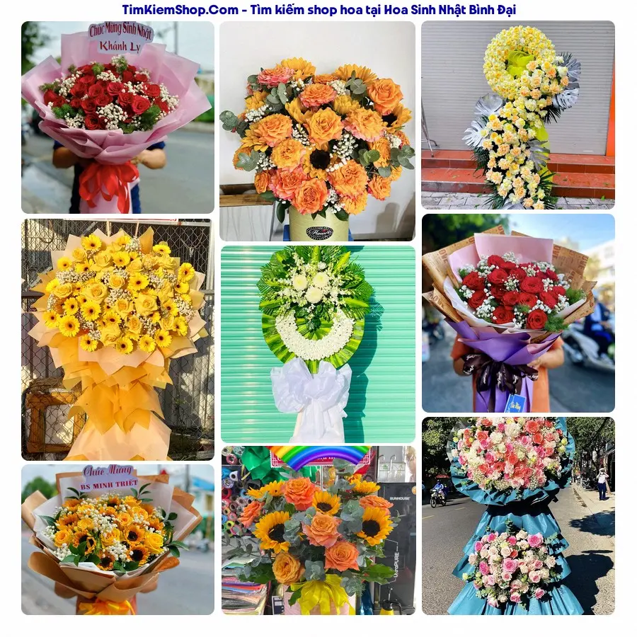 Tiệm Hoa Nhà Gạo - Tiệm Hoa Bình Đại