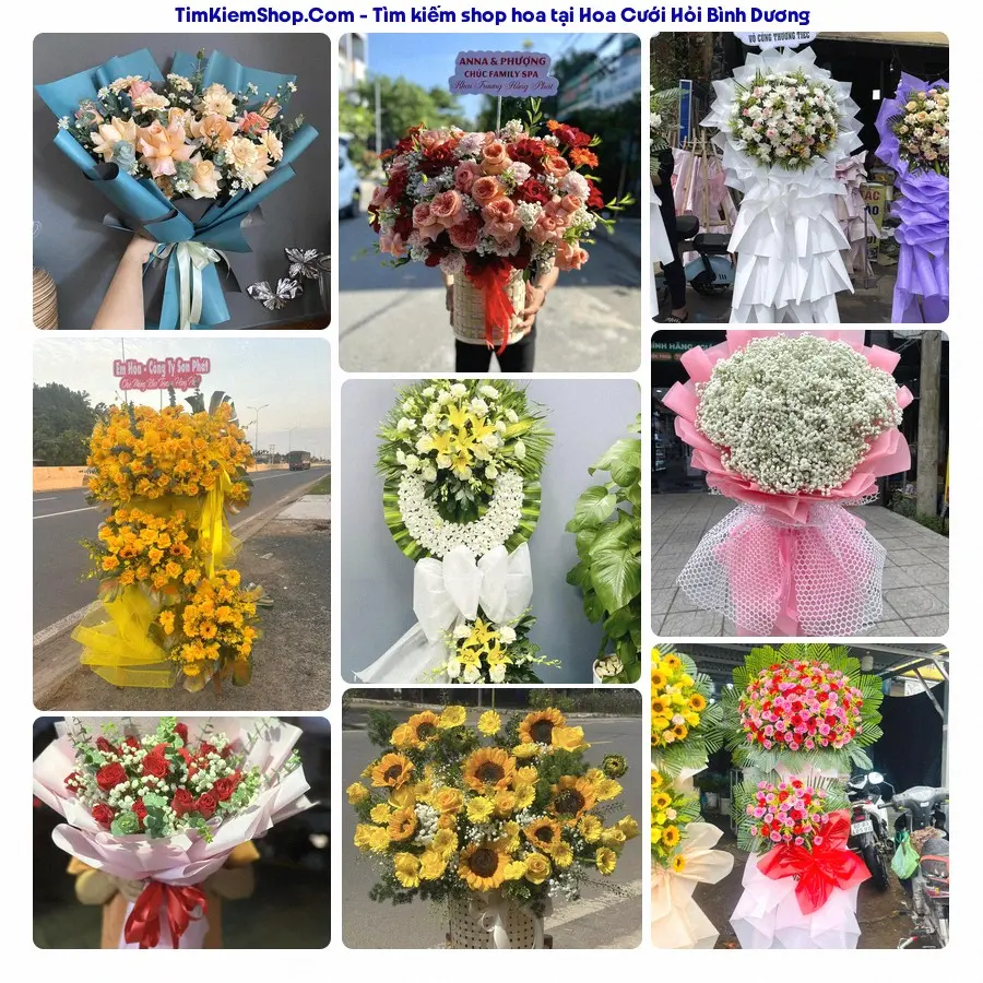 Tiệm Hoa Nhà Gạo - Tiệm Hoa Bình Dương
