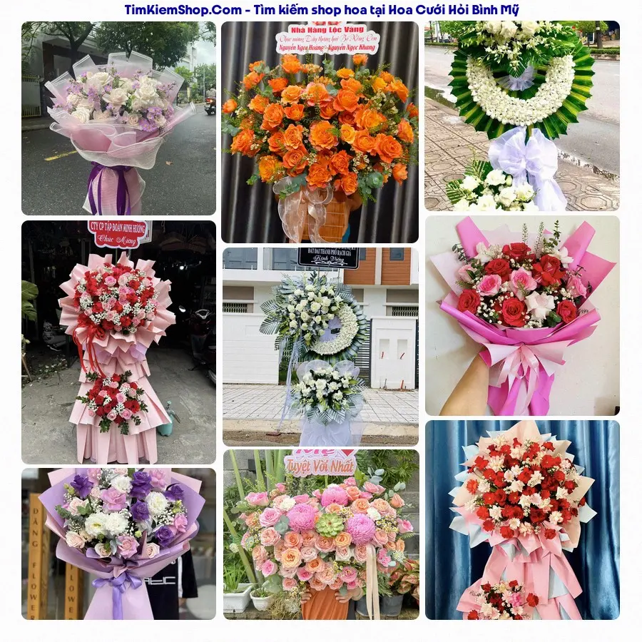 Tiệm Hoa Nhà Gạo - Tiệm Hoa Bình Mỹ