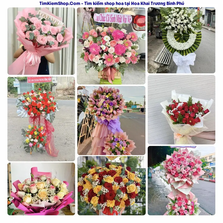 Tiệm Hoa Nhà Gạo - Tiệm Hoa Bình Phú