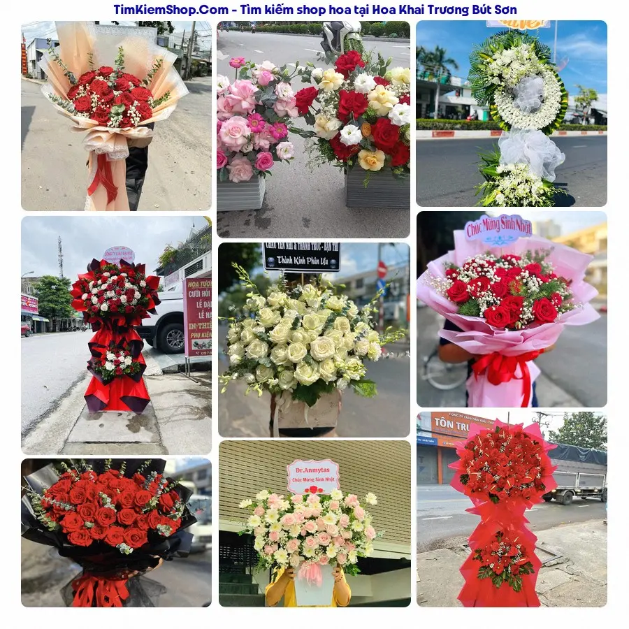Tiệm Hoa Nhà Gạo - Tiệm Hoa Bút Sơn