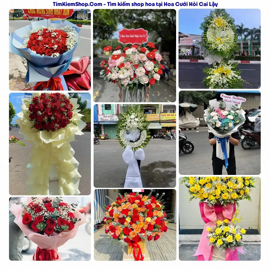 Tiệm Hoa Nhà Gạo - Tiệm Hoa Cai Lậy