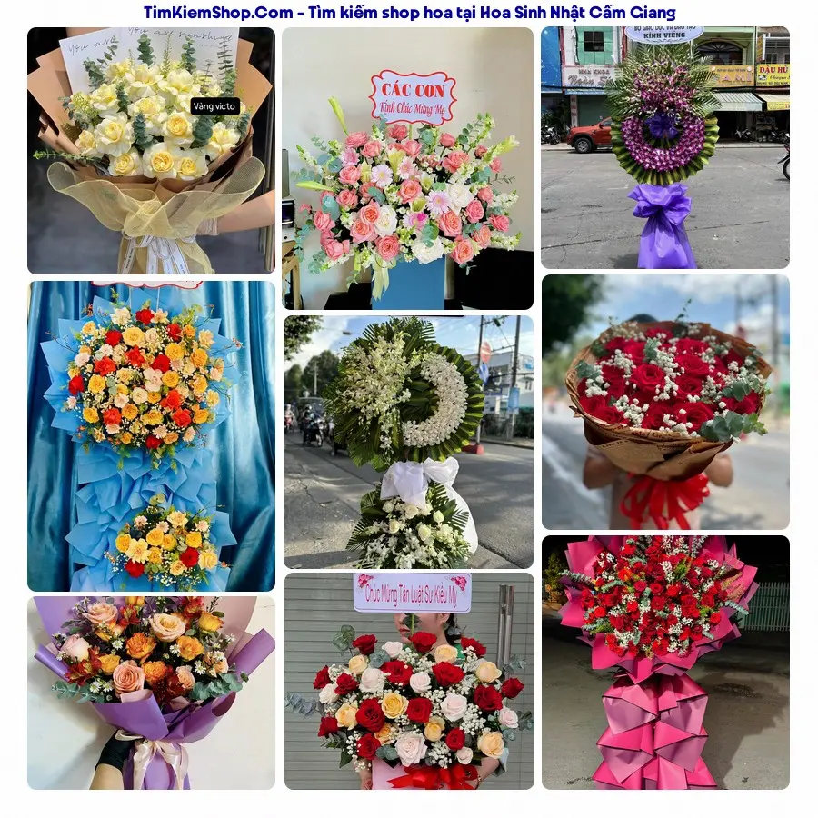 Tiệm Hoa Nhà Gạo - Tiệm Hoa Cẩm Giang
