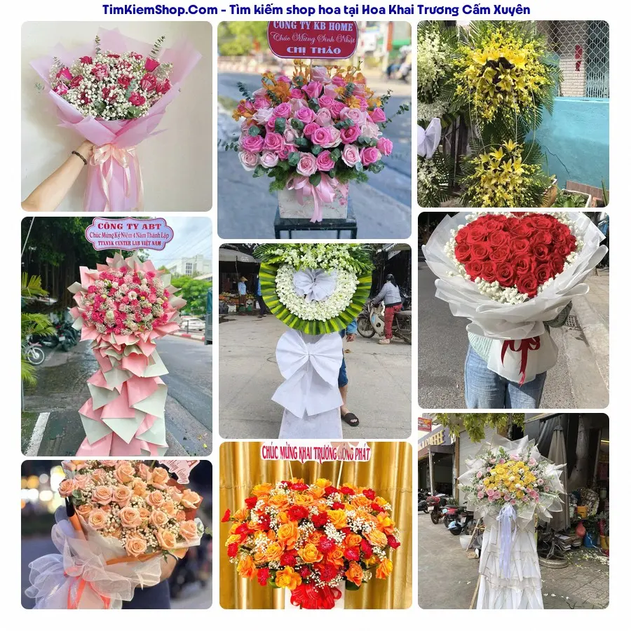 Tiệm Hoa Nhà Gạo - Tiệm Hoa Cẩm Xuyên