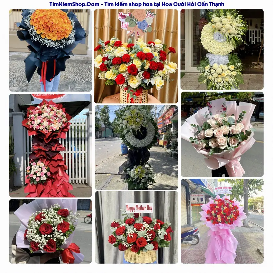 Tiệm Hoa Nhà Gạo - Tiệm Hoa Cần Thạnh