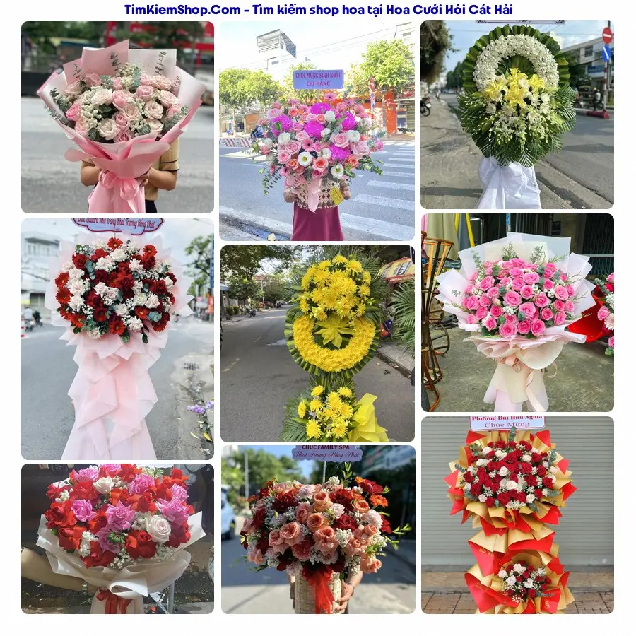 Tiệm Hoa Nhà Gạo - Tiệm Hoa Cát Hải