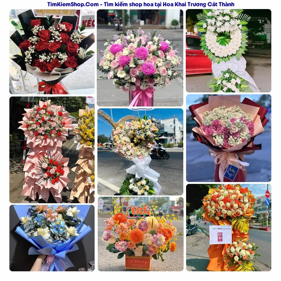 Tiệm Hoa Nhà Gạo - Tiệm Hoa Cát Thành