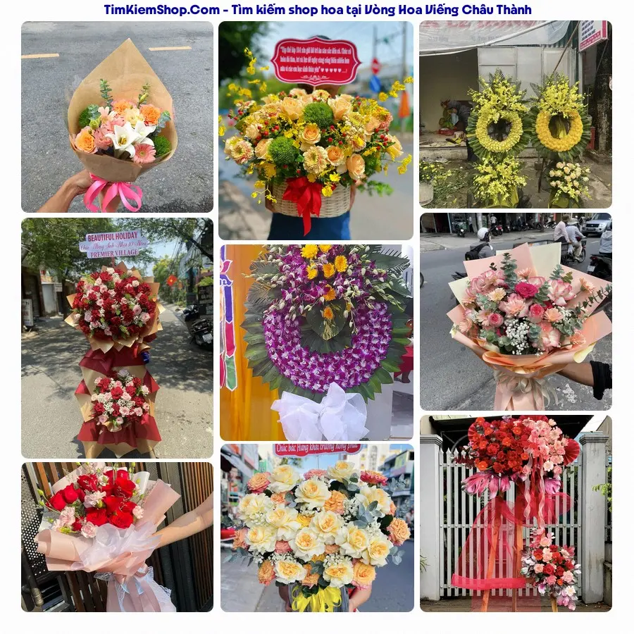 Tiệm Hoa Nhà Gạo - Tiệm Hoa Châu Thành