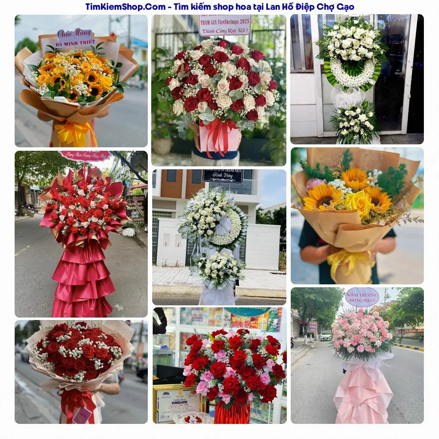 Tiệm Hoa Nhà Gạo - Tiệm Hoa Chợ Gạo