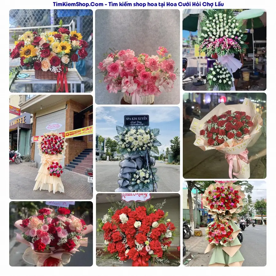 Tiệm Hoa Nhà Gạo - Tiệm Hoa Chợ Lầu