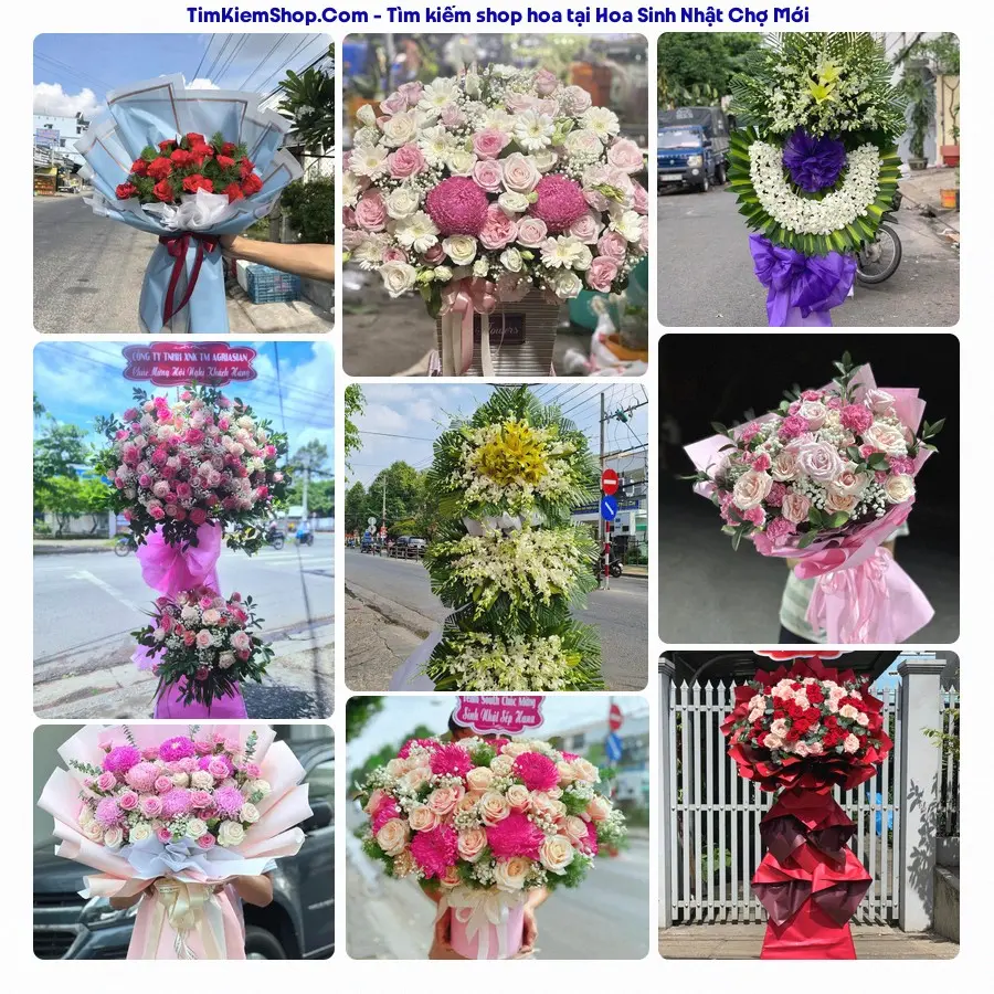 Tiệm Hoa Nhà Gạo - Tiệm Hoa Chợ Mới