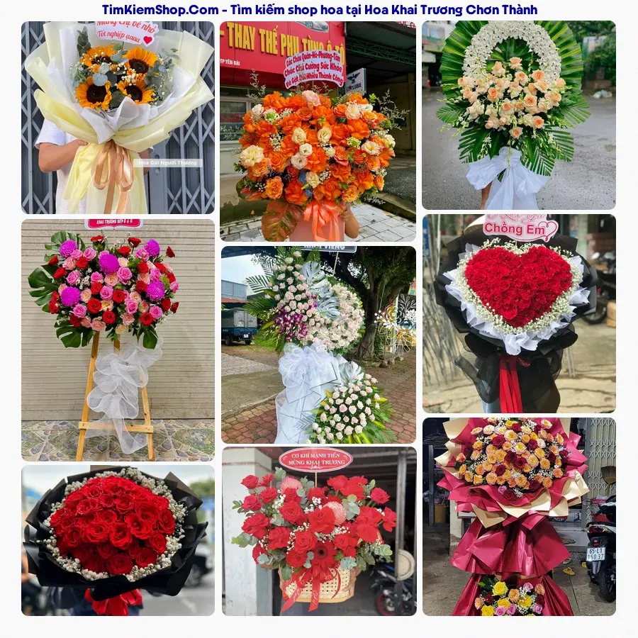 Tiệm Hoa Nhà Gạo - Tiệm Hoa Chơn Thành
