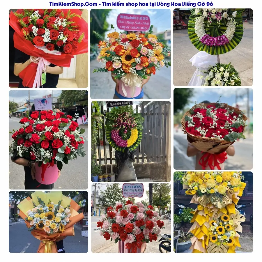 Tiệm Hoa Nhà Gạo - Tiệm Hoa Cờ Đỏ