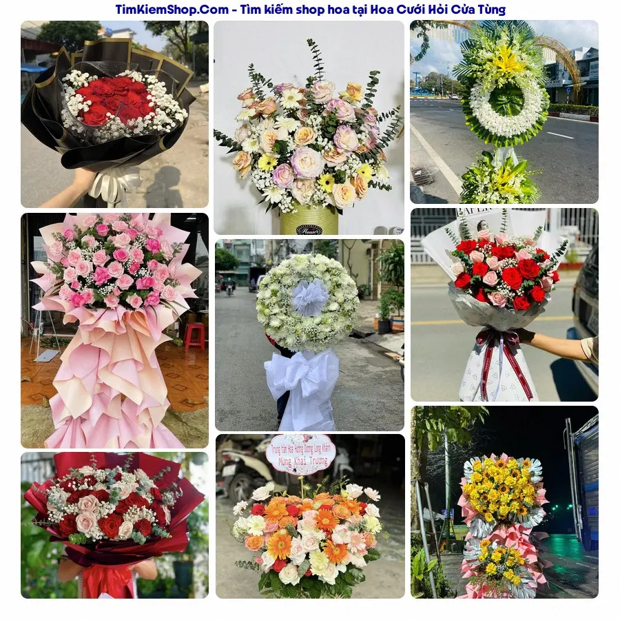 Tiệm Hoa Nhà Gạo - Tiệm Hoa Cửa Tùng