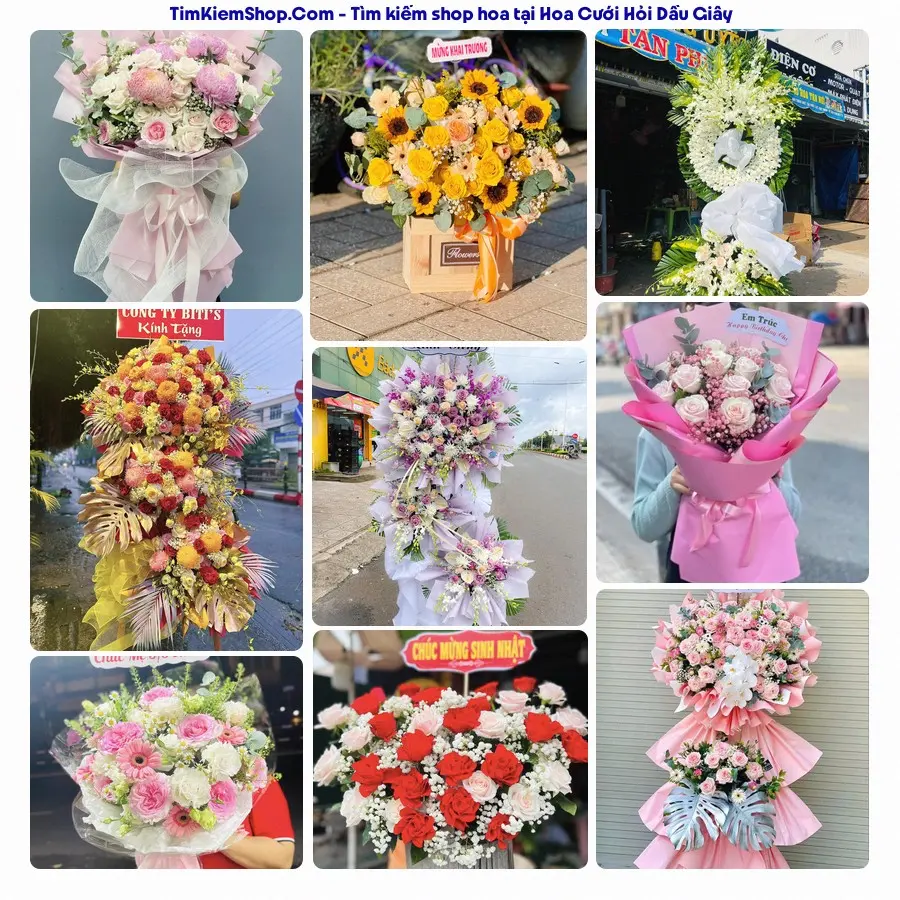 Tiệm Hoa Nhà Gạo - Tiệm Hoa Dầu Giây
