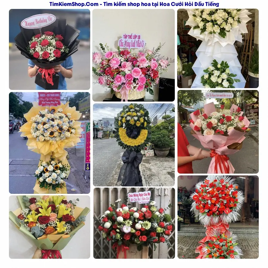Tiệm Hoa Nhà Gạo - Tiệm Hoa Dầu Tiếng