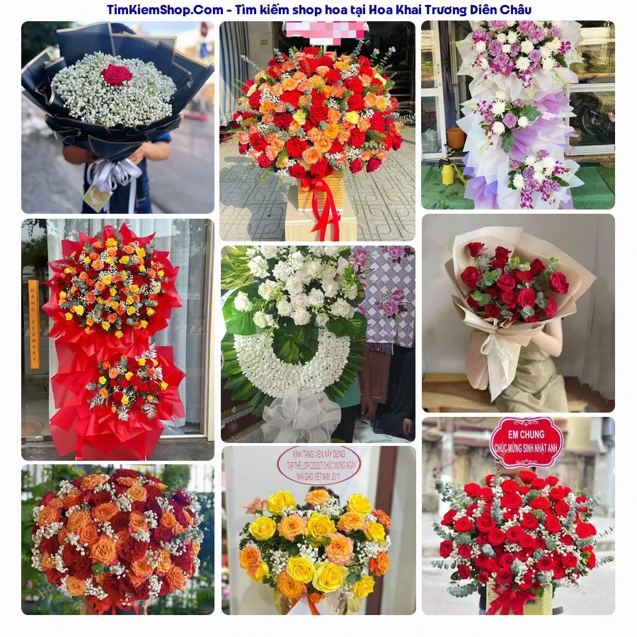 Tiệm Hoa Nhà Gạo - Tiệm Hoa Diễn Châu