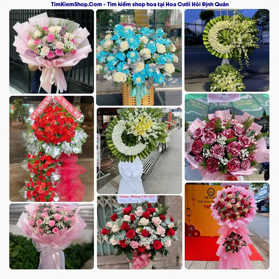 Tiệm Hoa Nhà Gạo - Tiệm Hoa Định Quán