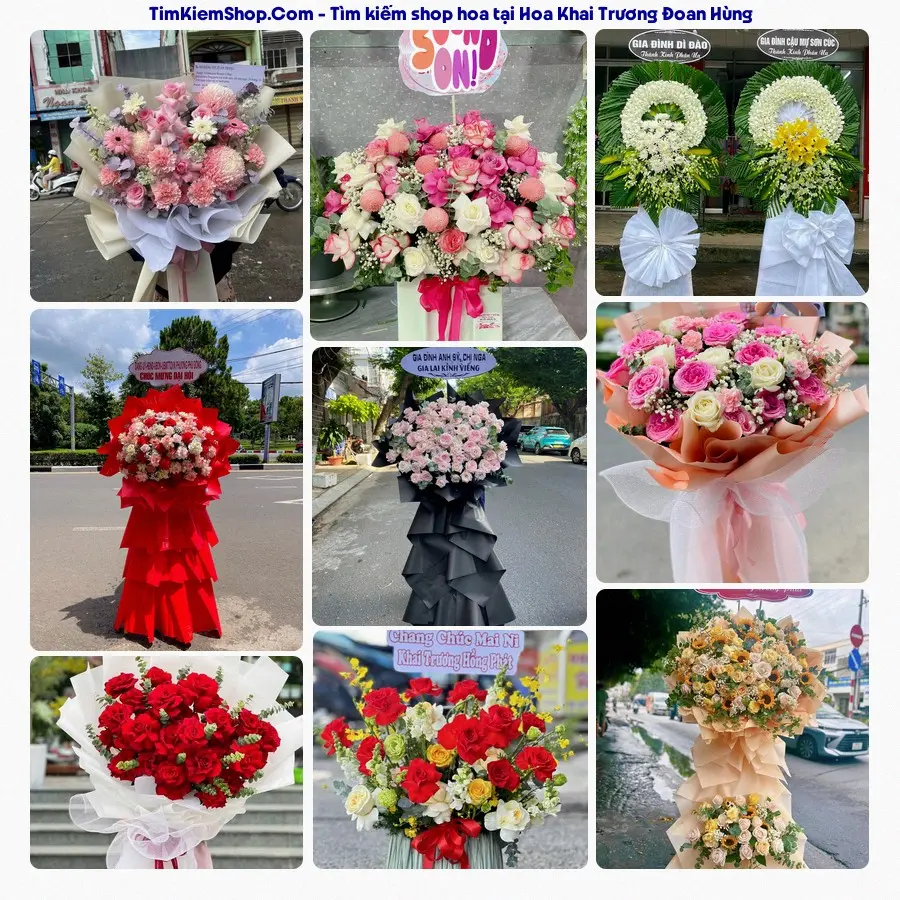 Tiệm Hoa Nhà Gạo - Tiệm Hoa Đoan Hùng