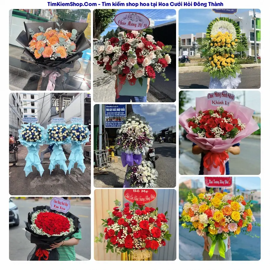 Tiệm Hoa Nhà Gạo - Tiệm Hoa Đông Thành