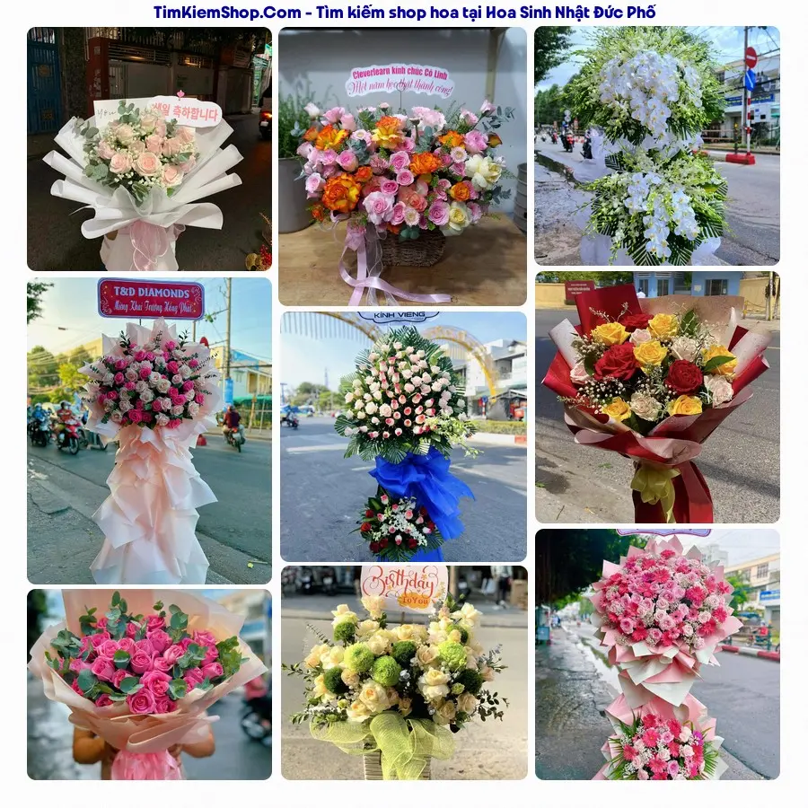 Tiệm Hoa Nhà Gạo - Tiệm Hoa Đức Phổ