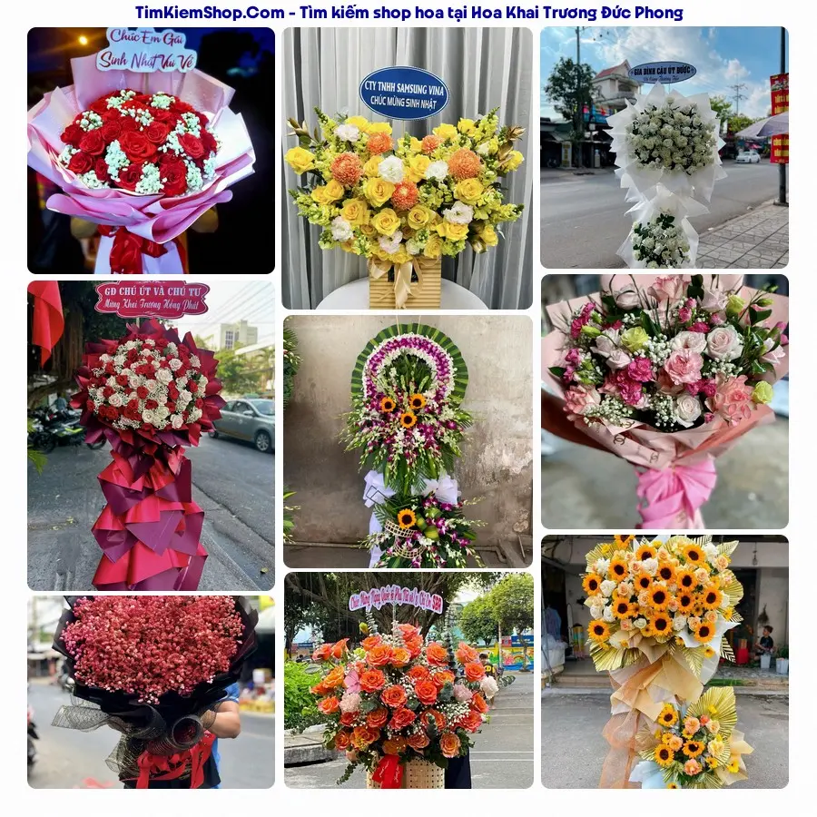 Tiệm Hoa Nhà Gạo - Tiệm Hoa Đức Phong