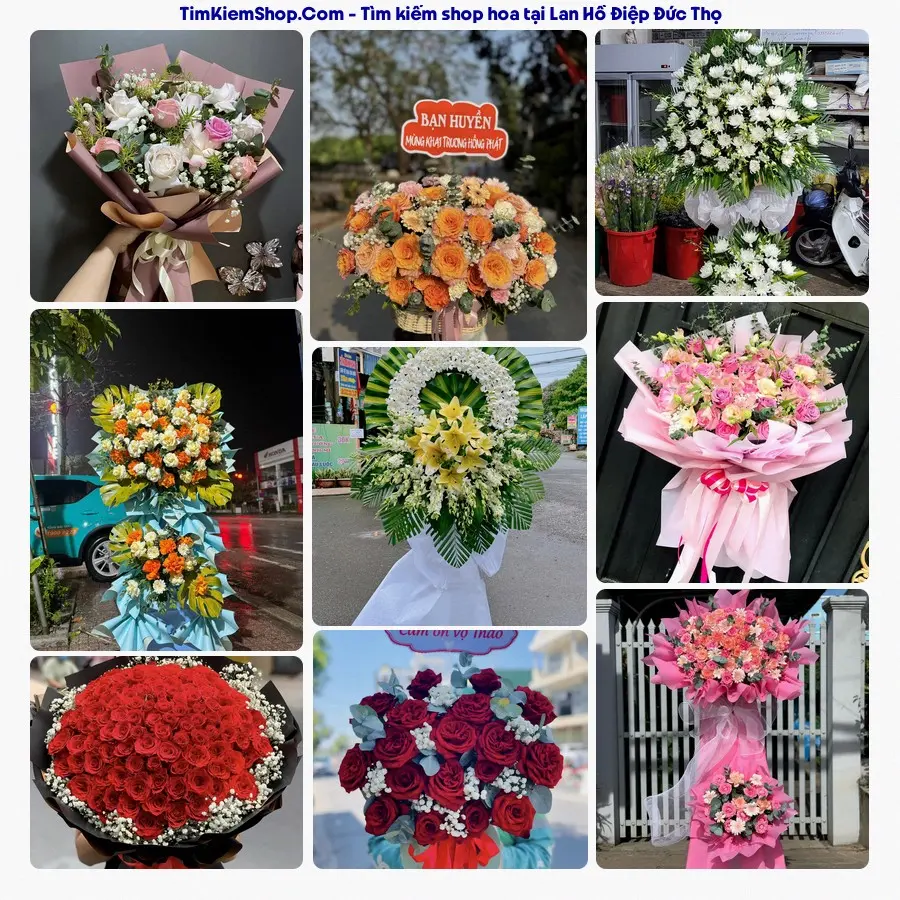 Tiệm Hoa Nhà Gạo - Tiệm Hoa Đức Thọ