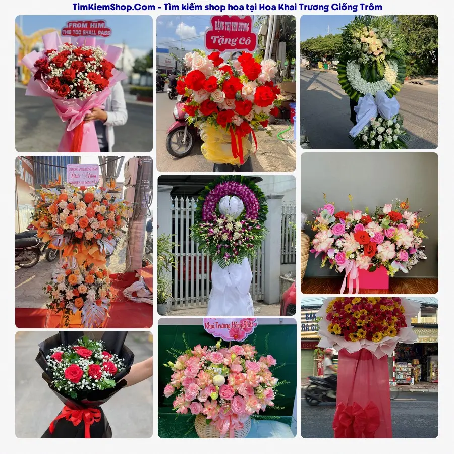 Tiệm Hoa Nhà Gạo - Tiệm Hoa Giồng Trôm