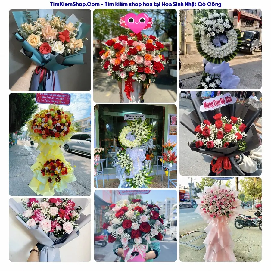 Tiệm Hoa Nhà Gạo - Tiệm Hoa Gò Công
