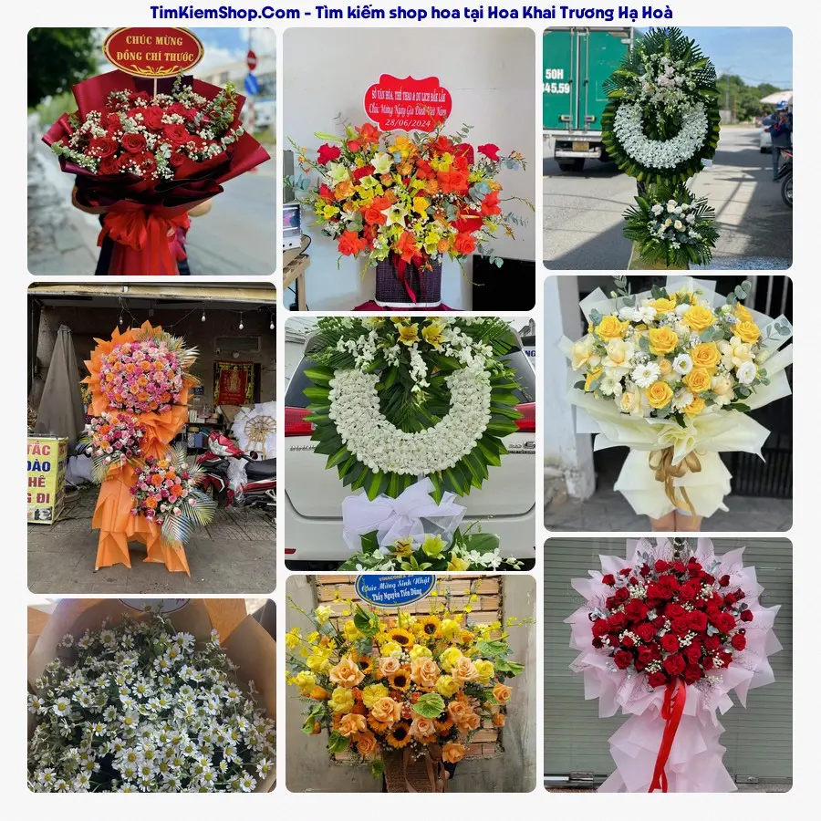 Tiệm Hoa Nhà Gạo - Tiệm Hoa Hạ Hoà