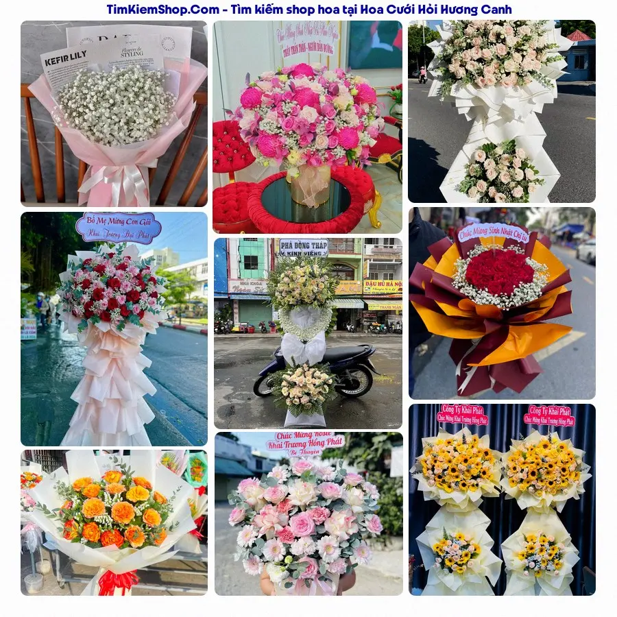 Tiệm Hoa Nhà Gạo - Tiệm Hoa Hương Canh