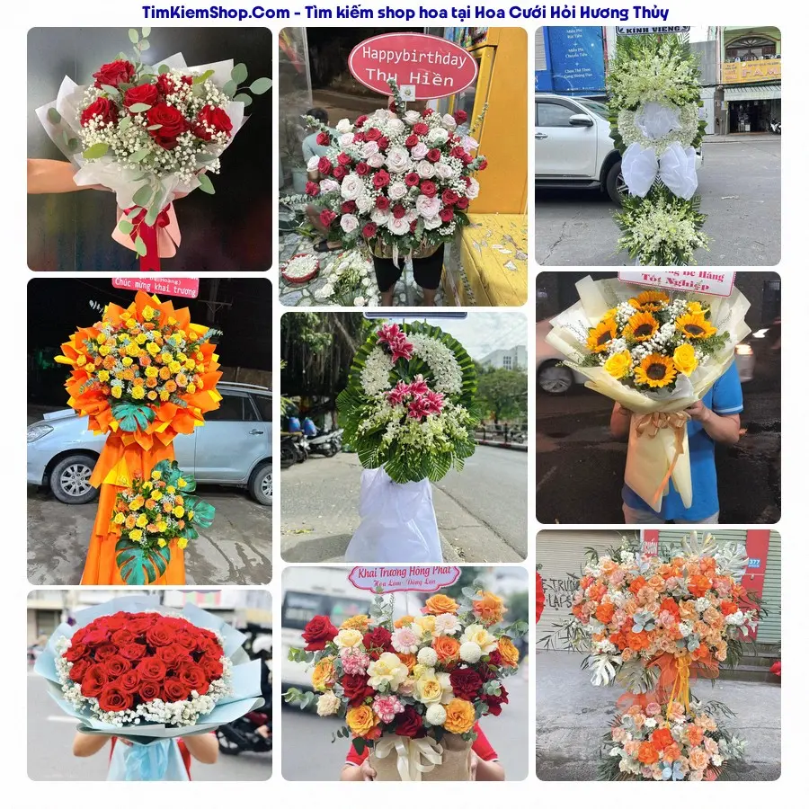 Tiệm Hoa Nhà Gạo - Tiệm Hoa Hương Thủy
