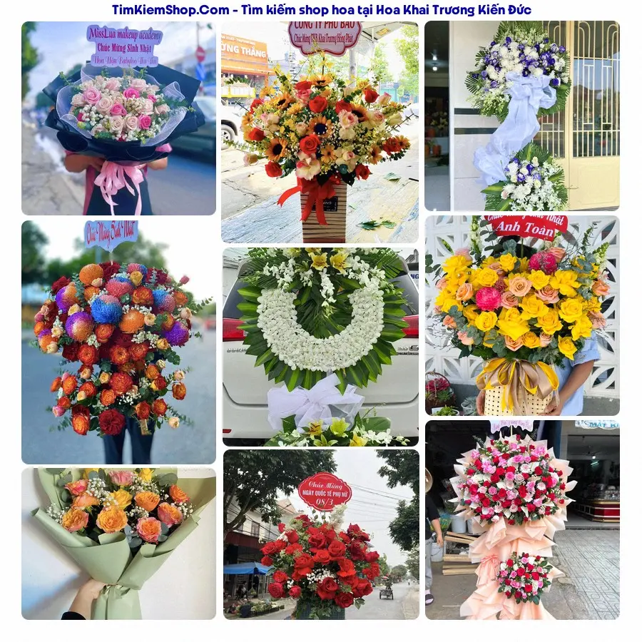 Tiệm Hoa Nhà Gạo - Tiệm Hoa Kiến Đức