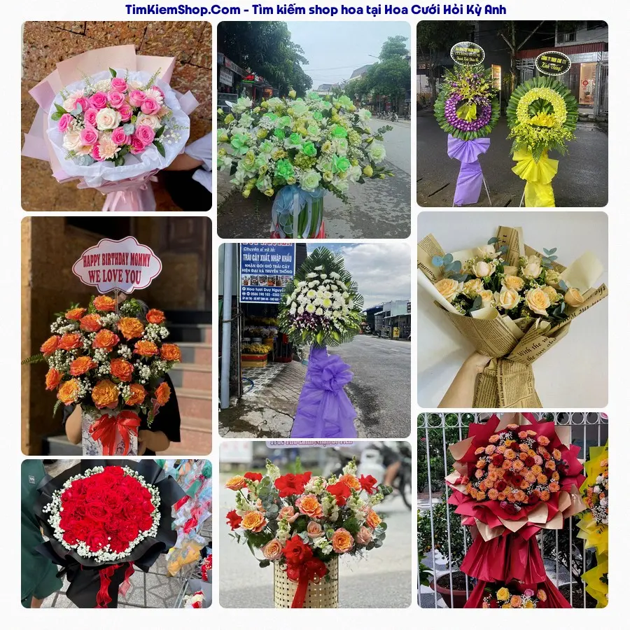 Tiệm Hoa Nhà Gạo - Tiệm Hoa Kỳ Anh